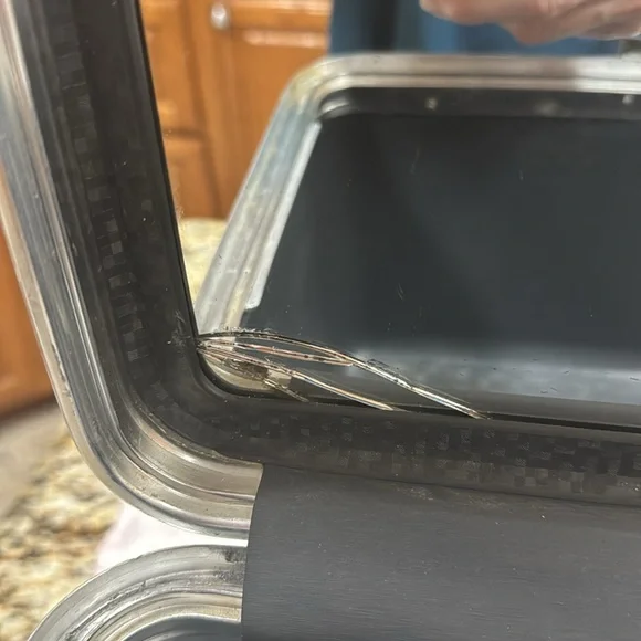 Starflite Train Case Luggage Gray Vintage - Picture 4 of 13